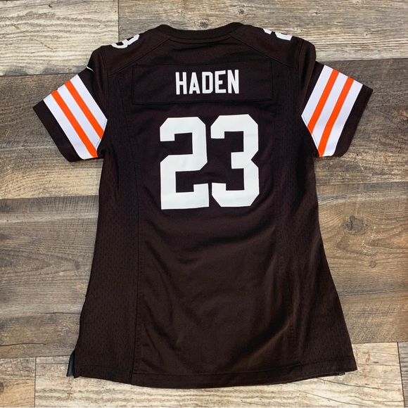 Nike NFL Cleveland Browns Joe Haden 23 Women's On Field Jersey Size small - Picture 2 of 2
